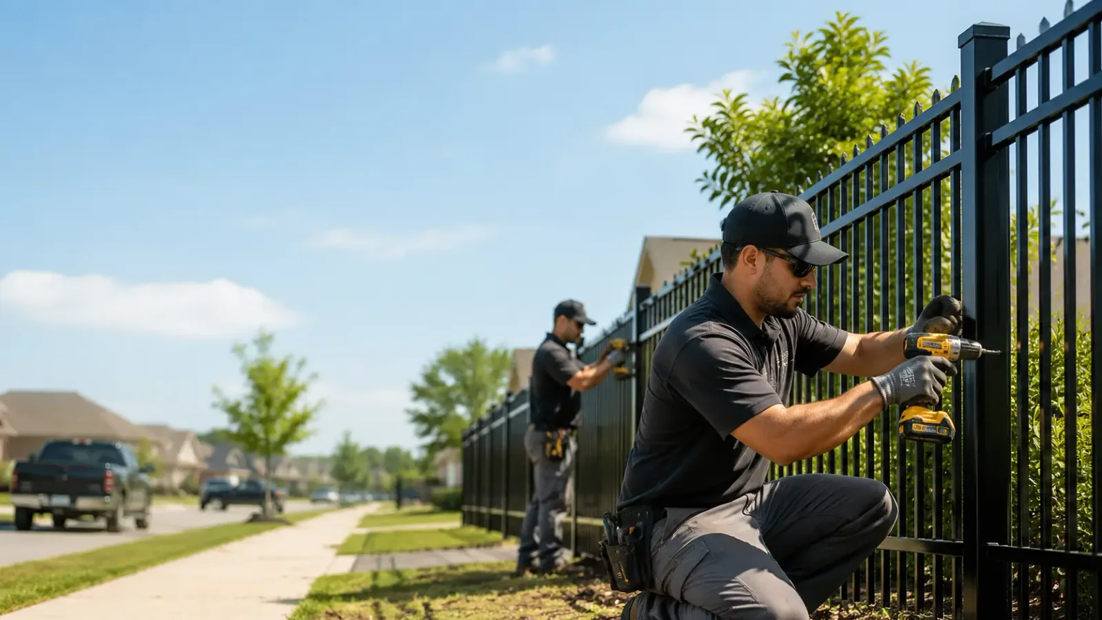 Metal Fence Installation in Glenwood, AL